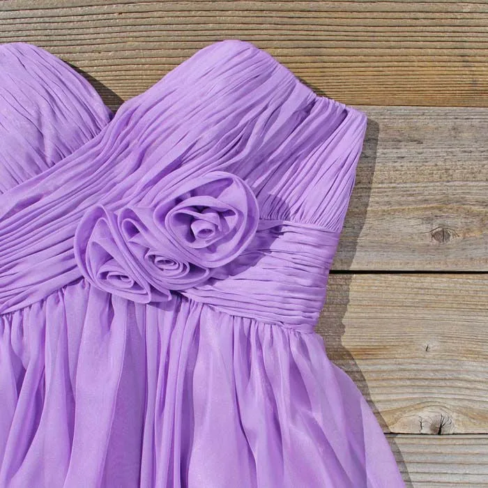 Lavender Bouquet Dress