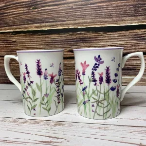 Lavender Mugs - Longbourn Design