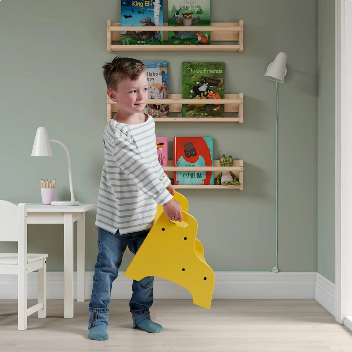 Lift-Off Child's Step Stool
