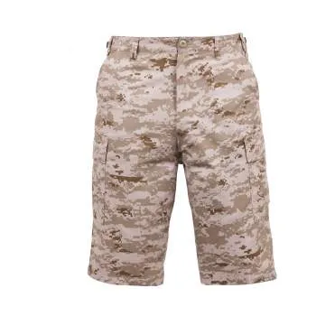 Long Length Camo BDU Shorts