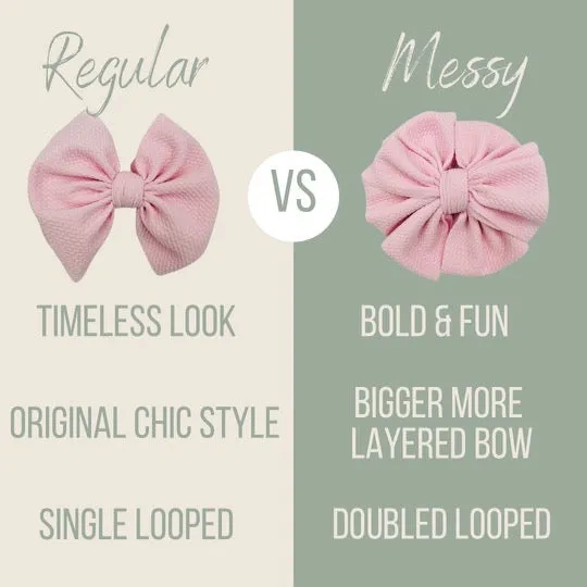 Magenta Shimmer Bow