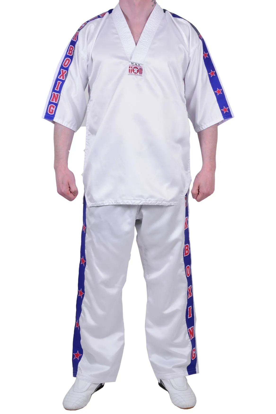 MAR-059 | White Kickboxing Training & Competition Uniform