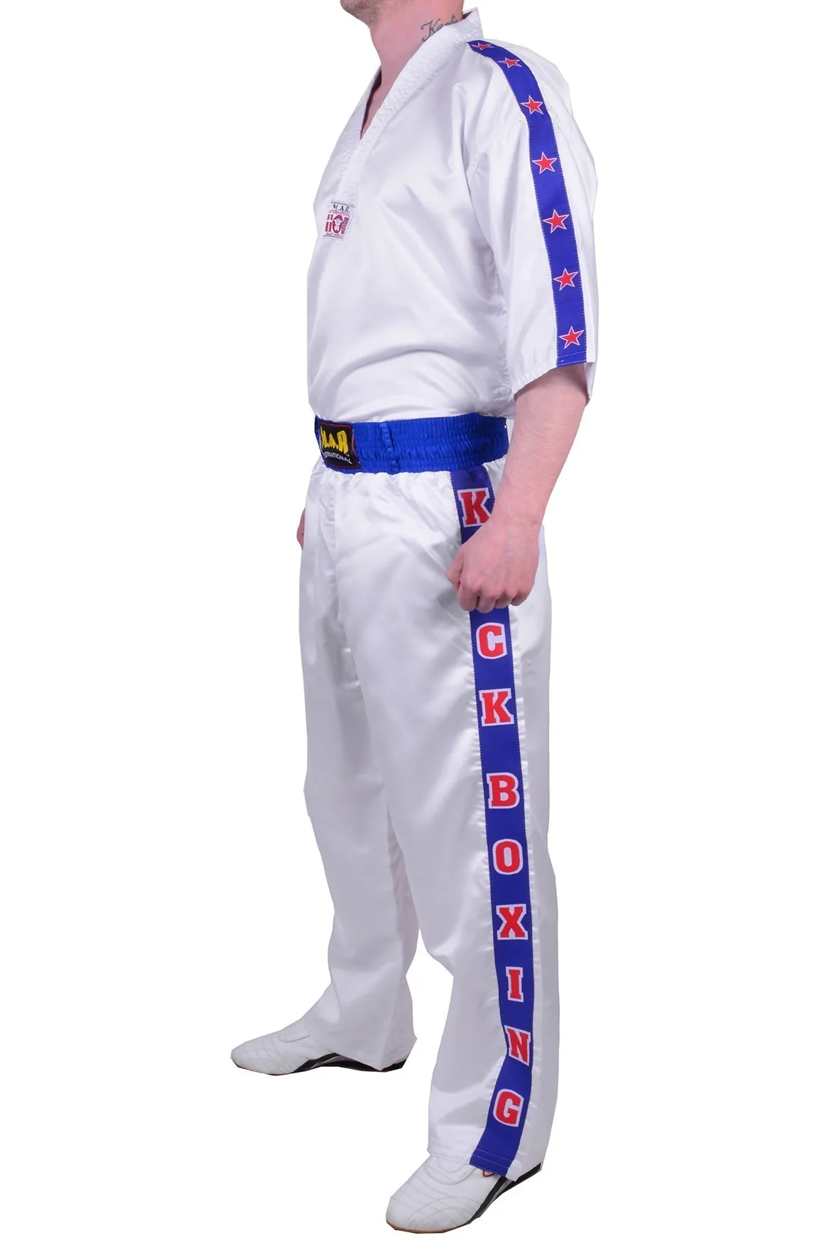 MAR-059 | White Kickboxing Training & Competition Uniform