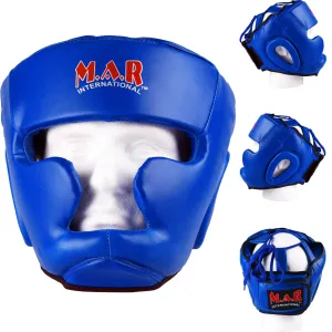 MAR-131C | Genuine Cowhide Leather Head Guard For Competition & Training