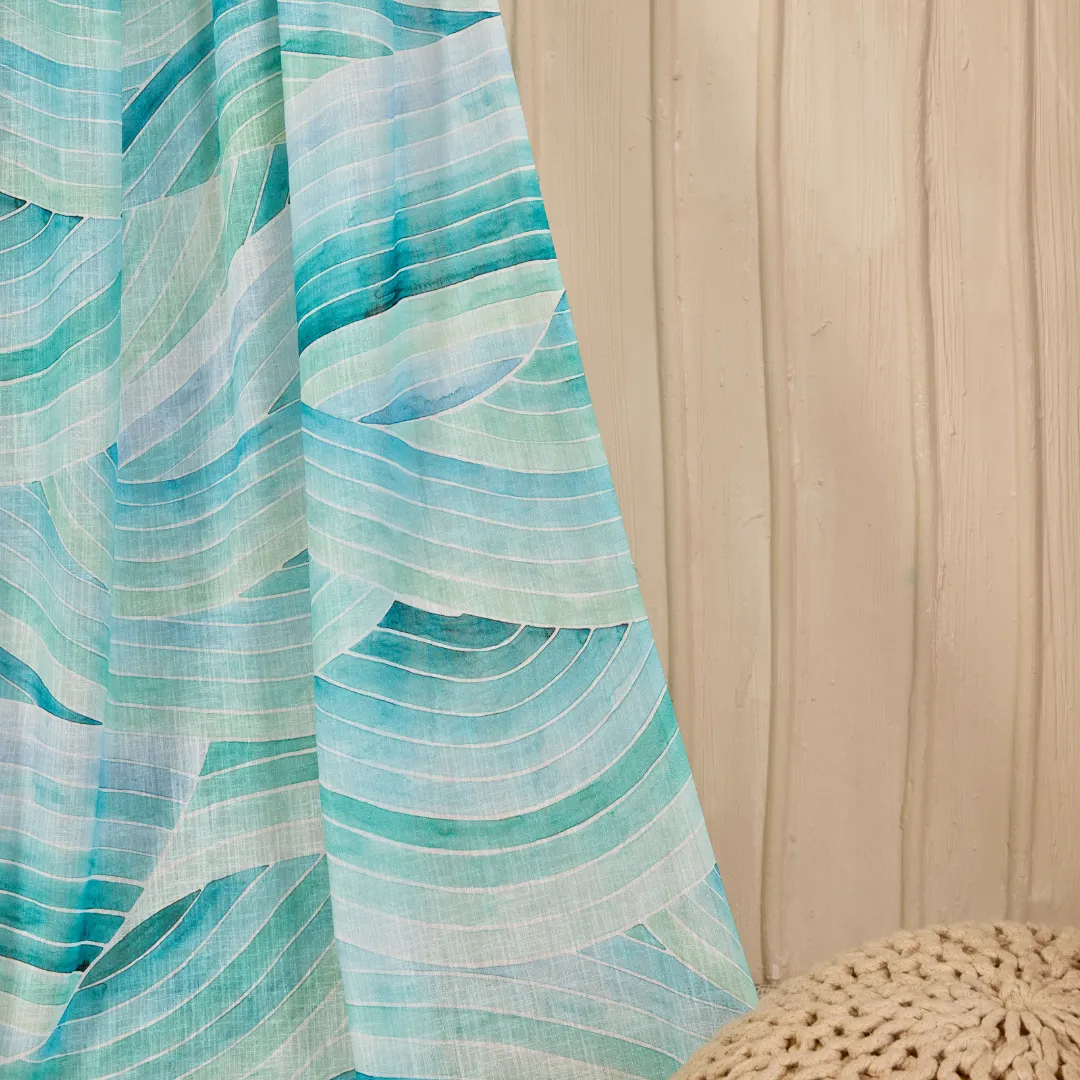 Mariitime Magic Sheer Curatin Fabric