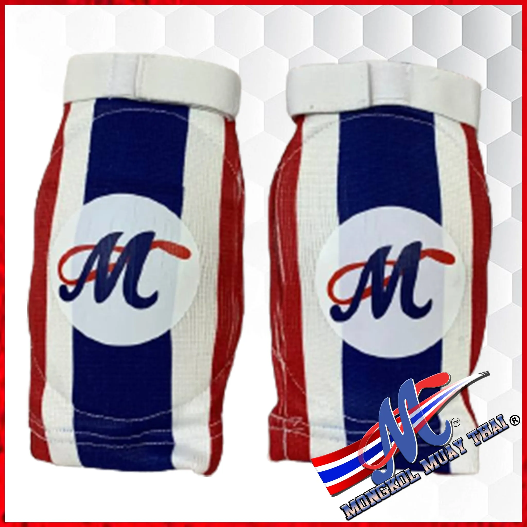 Mongkol Elbow pads Thai Flag color