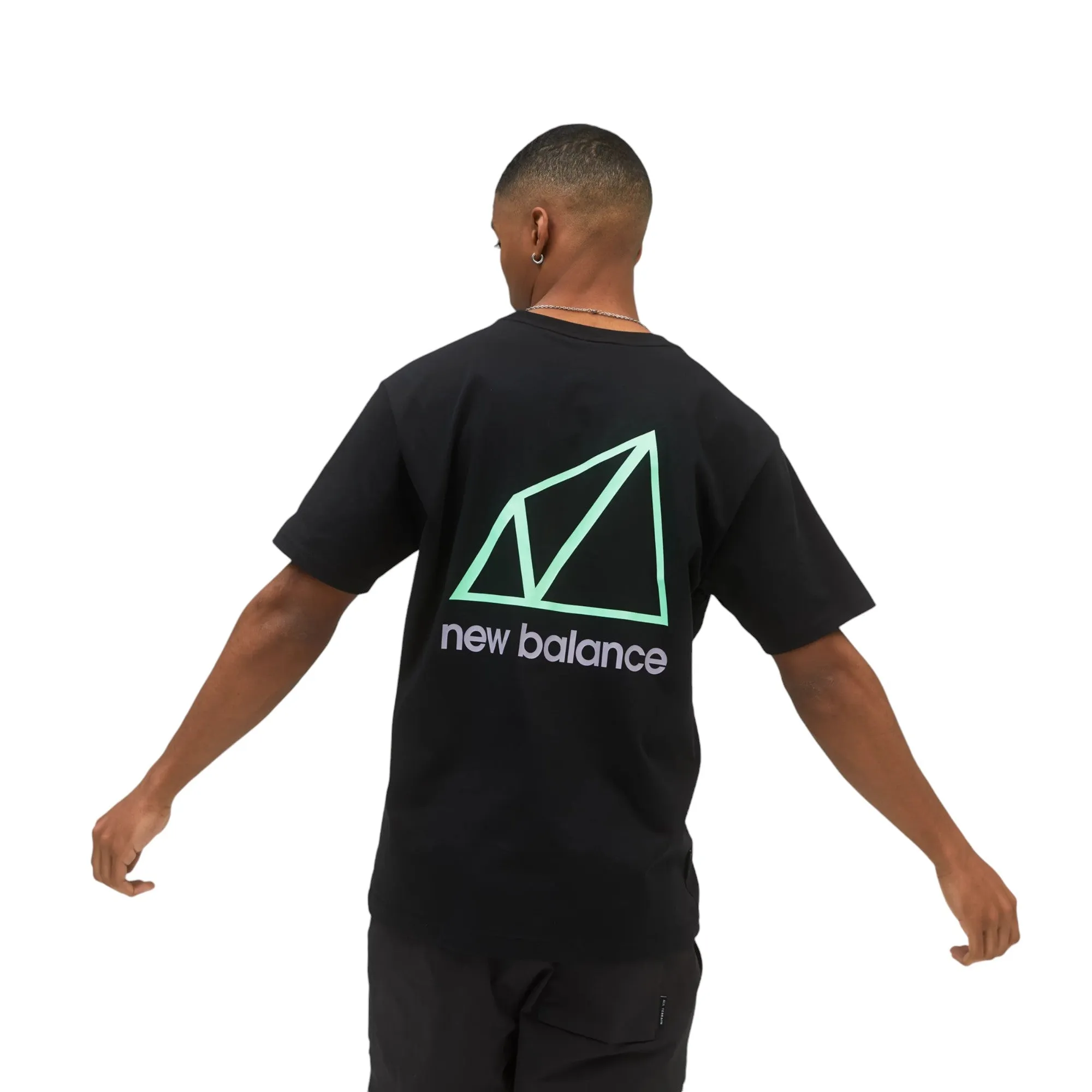 New Balance NB All Terrain Short Sleeve Tee - Black