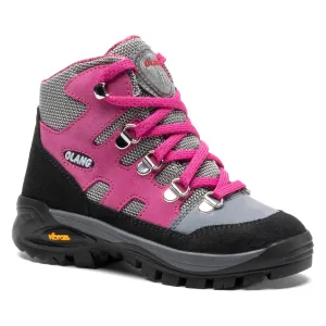 Pietro Kid Tex Fuchsia