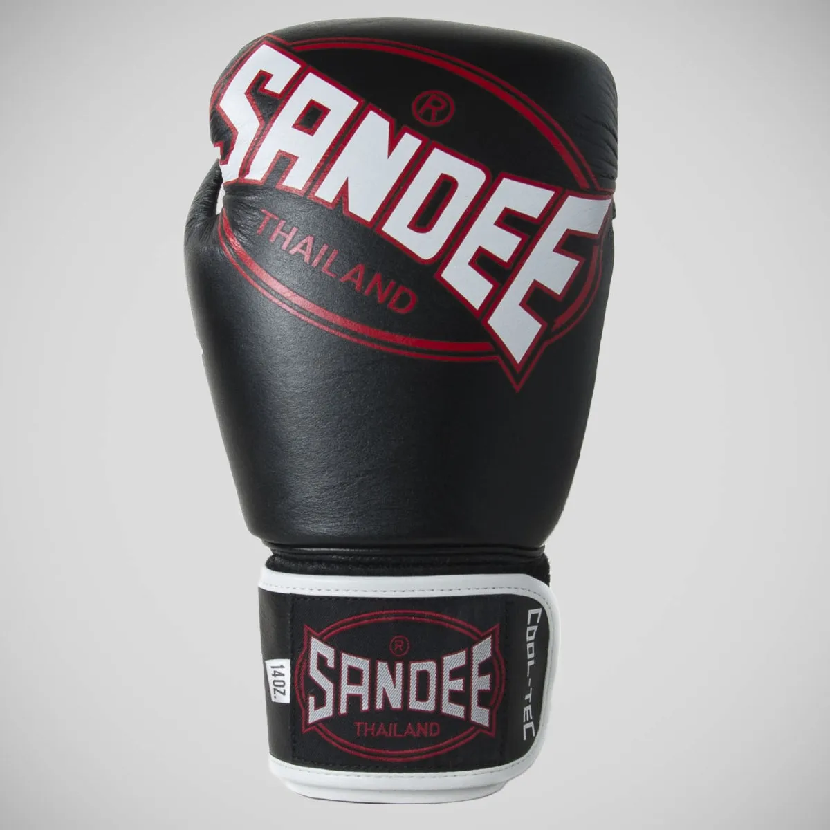 Sandee Cool-Tec 3-Tone Kids Boxing Gloves Black/White/Red