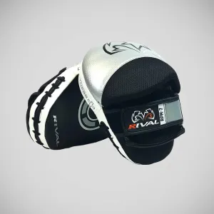 Silver/Black Rival RPM7 Fitness Plus Punch Mitts