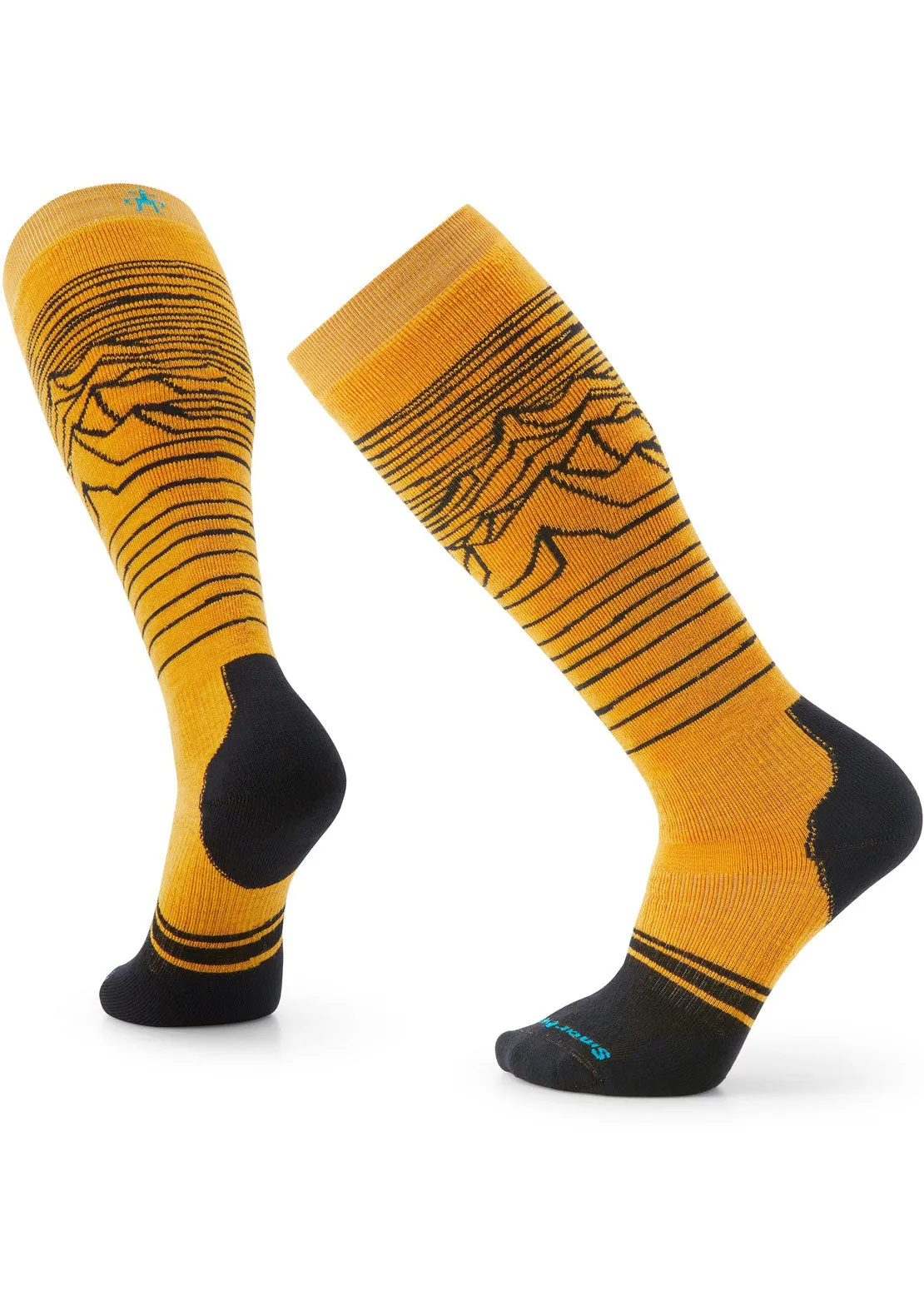 Smartwool Men's Snowboard Full Cushion Iguchi Pattern OTC Socks