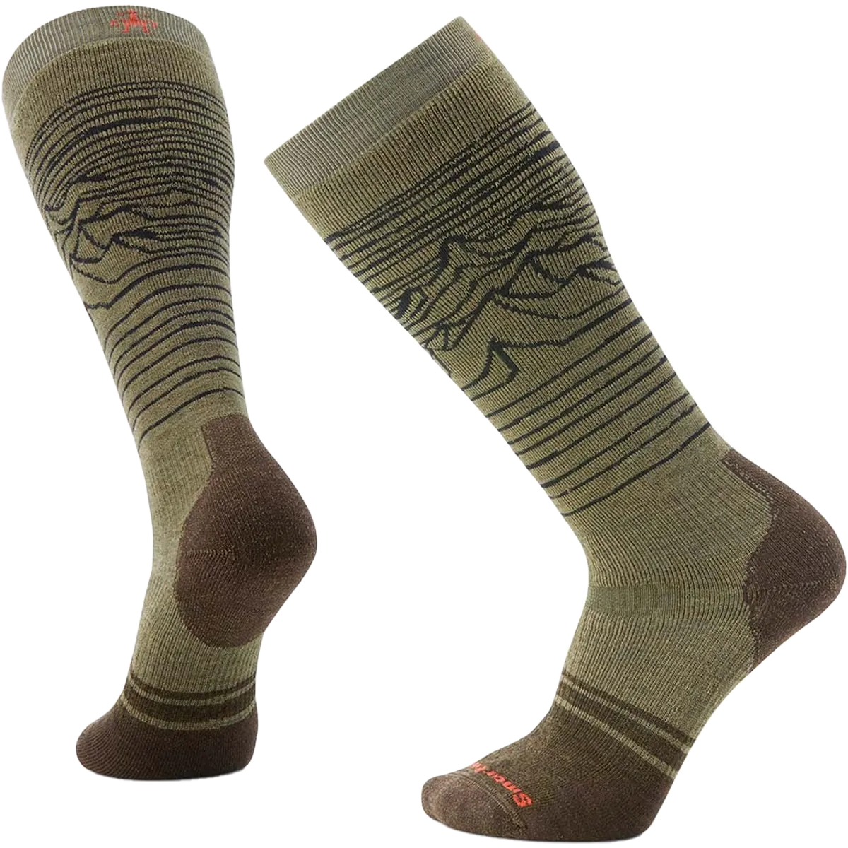 Snowboard Full Cushion Iguchi Pattern OTC Socks
