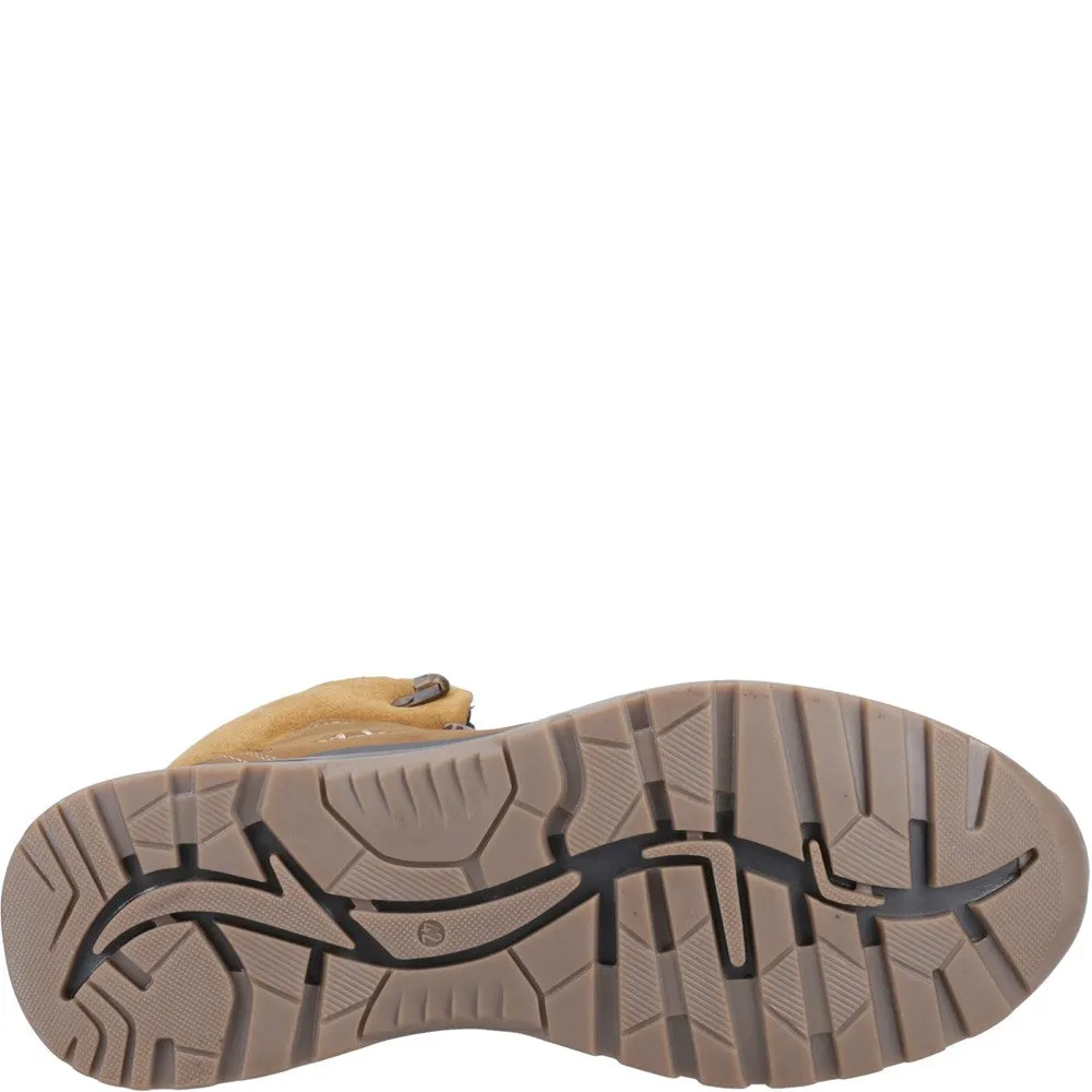 Tan Paul Lace-Up Boots