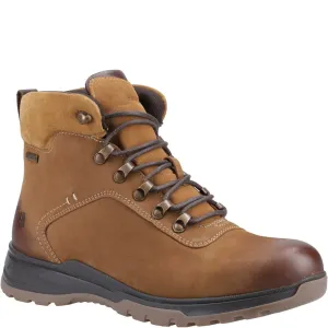 Tan Paul Lace-Up Boots