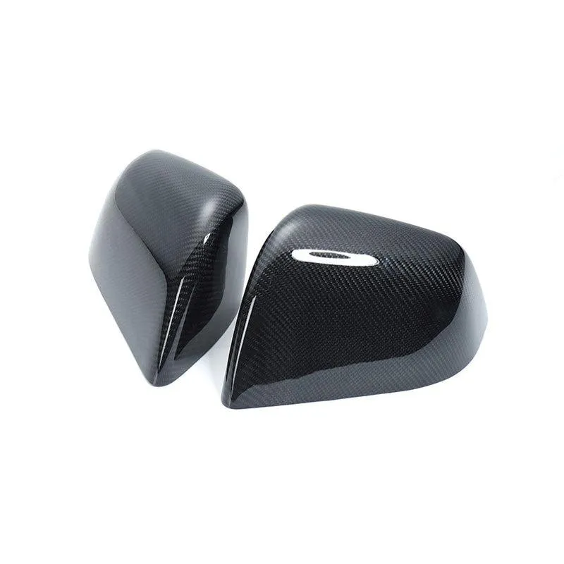 TAPTES Carbon Fiber Side Mirror Decorate Covers for Model Y 2025-2020
