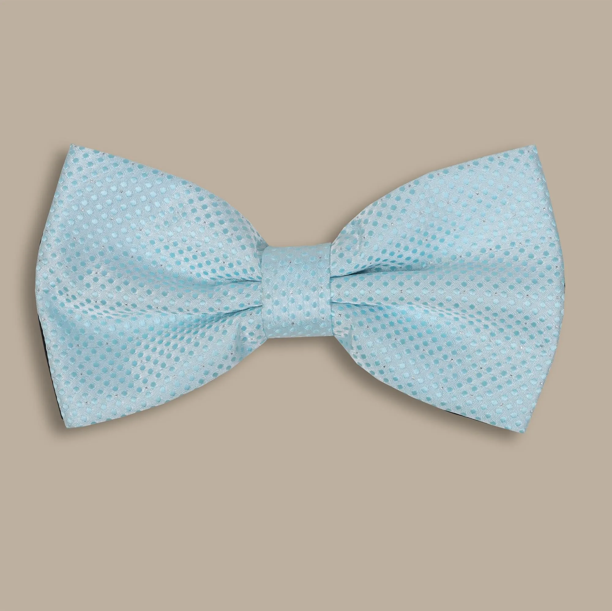 Turquoise Dotted Bowtie
