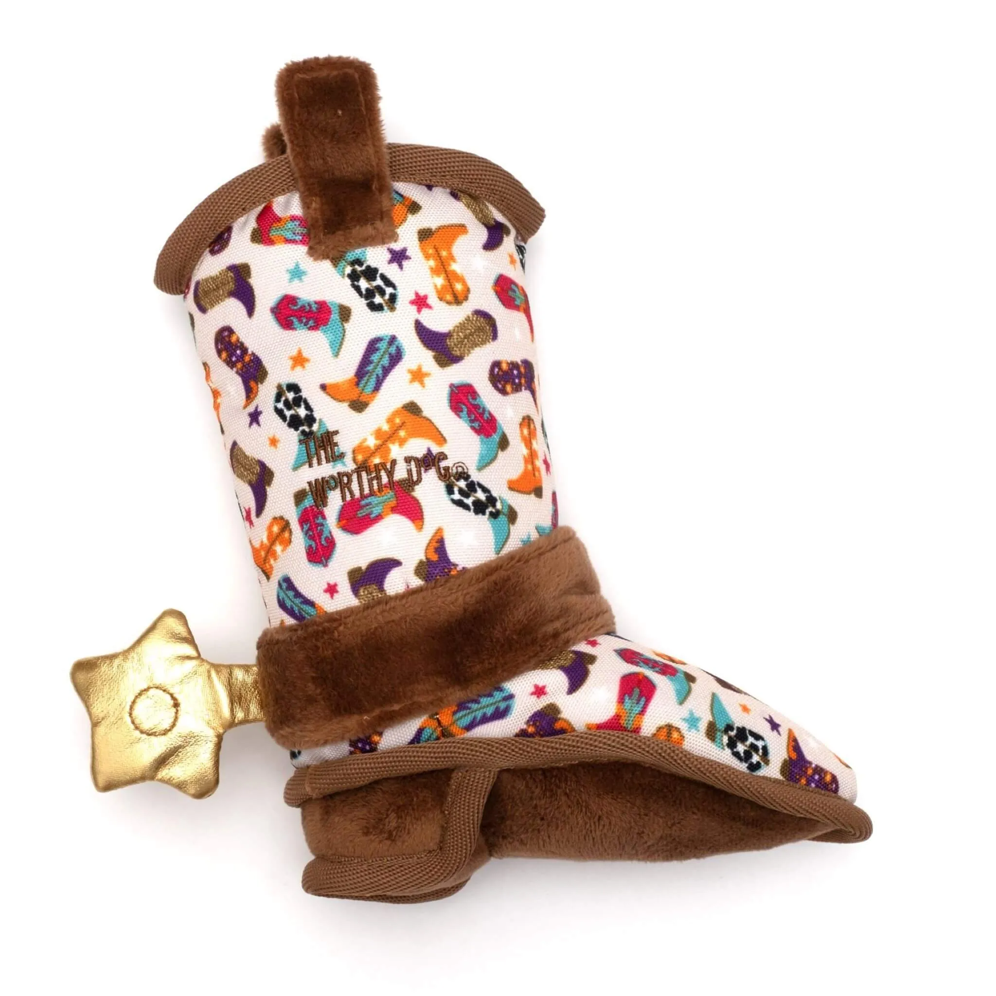 Wild, Wild West Boot Tough Dog Toy